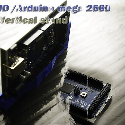 Vertical stand for arduino mega 2560