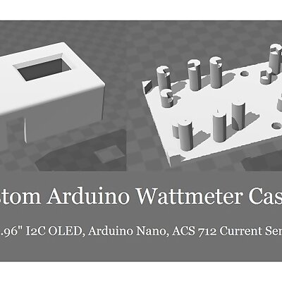 Custom Case for Arduino Wattmeter