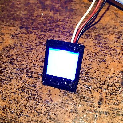 Simple Case for Capacitive LED Touch Switch  Button