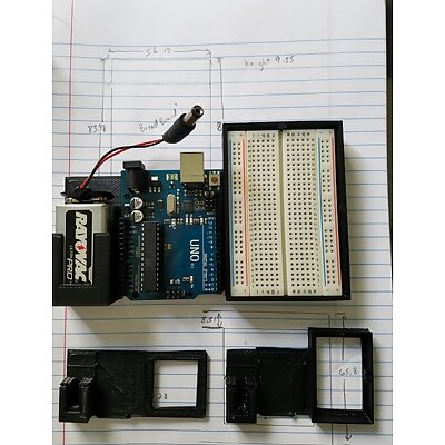 Arduino Breadboard and Battery Holder