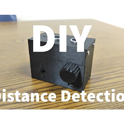 DIY Arduino Distance Detection Device