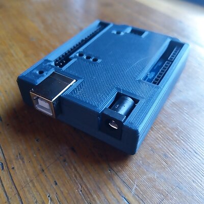Arduino Uno Snug Case Larger header pin gap