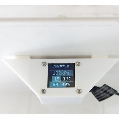 Zoid the Trapezoidal Under Cabinet 15 OLED Display