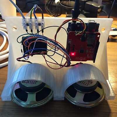 Open Arduino Case with Speakers