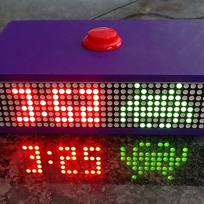 Space Invaders Clock