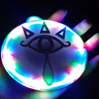 Eye of Truth Legend of Zelda Pendant  24 RGB LED Ring
