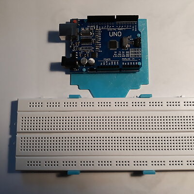 Stand for Arduino and project board