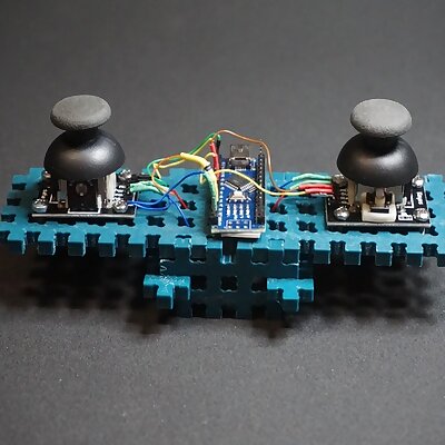 Simple DIY joystick to remotely control your robots
