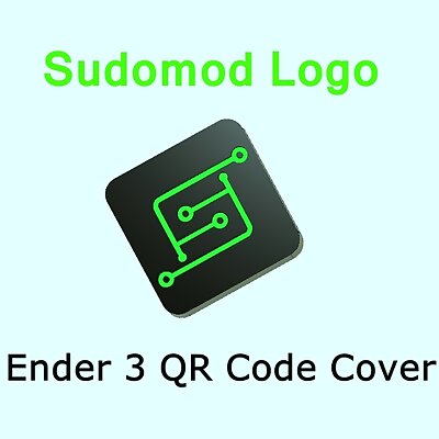 Sudomod Creality Ender 3 QR Code Cover