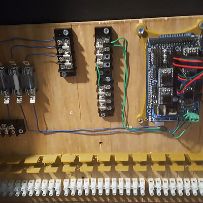 Arduino 2560 Mega Panel Mount Bracket