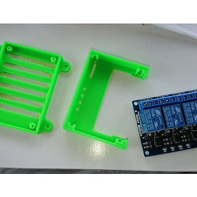 Case for 4 x Relay Board Raspberry