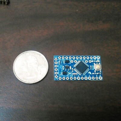 Arduino Pro Mini FTDI card holder
