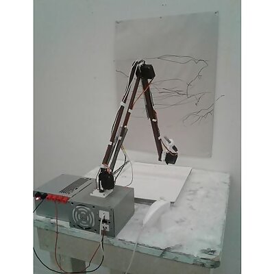 Robotic drawing arm