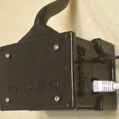 Caja para Arduino UNO  Shield W5100  Modulo 4 reles con soporte para pared para proyectos Souliss