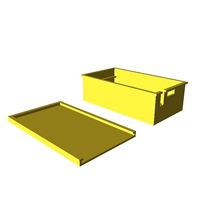 Simple LoLin box  OpenScad