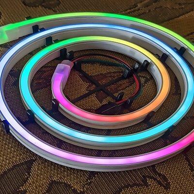 Spiral Neon Neopixel