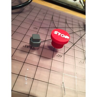 Miniature Estop Button Cap