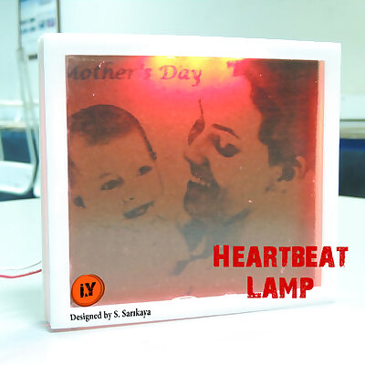 HEARTBEAT LAMP  MOTHERS DAY GIFT
