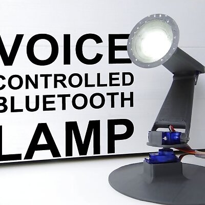 Bluetooth Voice Controlled Moving Lamp