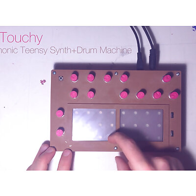 Mr Touchy Teensy PolySynthDrum Machine