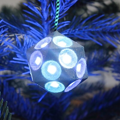 Christmas Tree Ornament WiFi Controlled