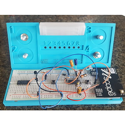 Prototyping Board with LED and Potentiometers