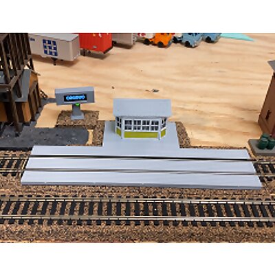 HO Scale Track Scales  Weigh Station