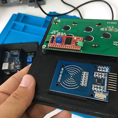 NFC Reader RC522 Arduino and Ethernet controlling relay