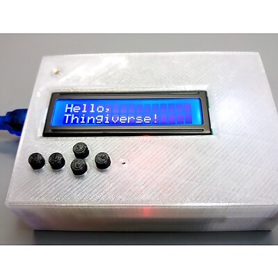 Arduino Uno  DFRobot LCD Shield Case