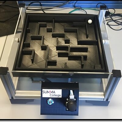 Joystick Maze labyrinth game Arduino controlled