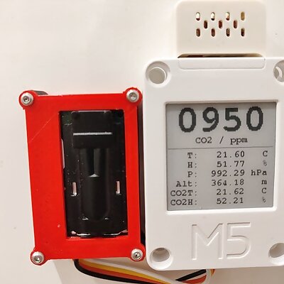 Portable CO2 sensor  ESP32 M5Stack compatible