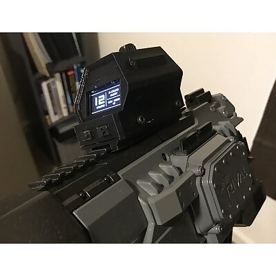 Arduino Powered Nerf Hera Phantom Corps  FullAuto OLED Display LiPo Battery