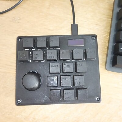 3D CAD MACRO KEYPAD custom keyboard