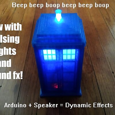 TARDIS with Light and Sound FX