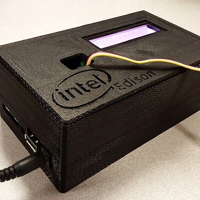 Intel Edison  Grove Modular Black Box Case