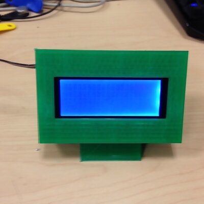 External display case for 20x4 LCD Module