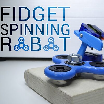 Fidget spinner robot