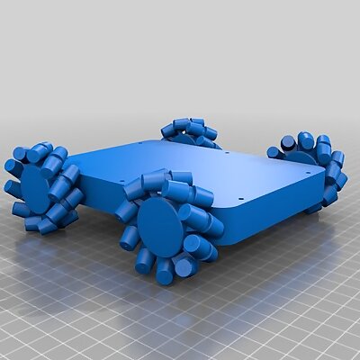 3D Printed Mecanum Rover