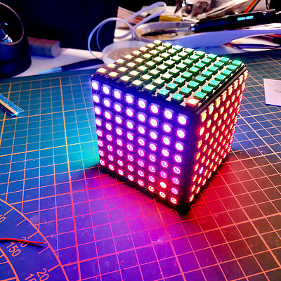 3D Cube LED 8x8x6