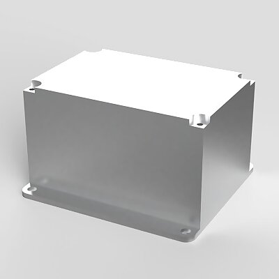 Fusion 360 parametric universal project enclosure with lid