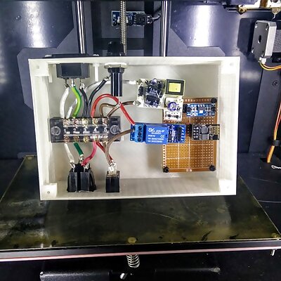 Case for a Mains Voltage Relay Test Jig