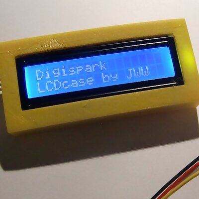 Digispark serial LCD case