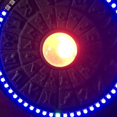 Stargate Inspired Arduino NeoPixel Clock