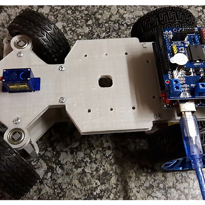 4WD RC Smart Car Chassis for Arduino or ESP