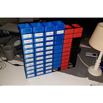 Component drawer rack modules