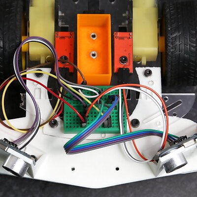 Bumper for smart robot arduino car