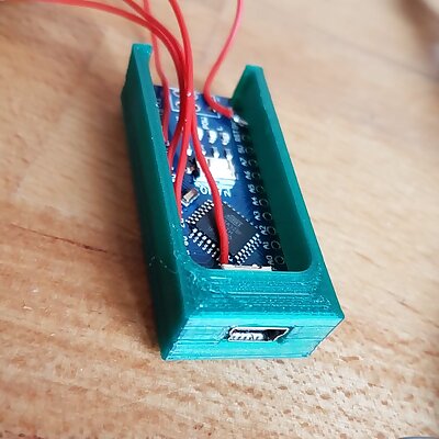 Arduino Nano V3 sleeve caseholdermount