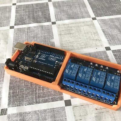 Automation  Arduino  Relay Board Holder