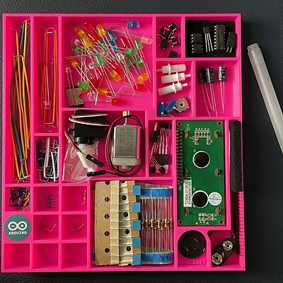 Component Organizer for Arduino Starter Kit