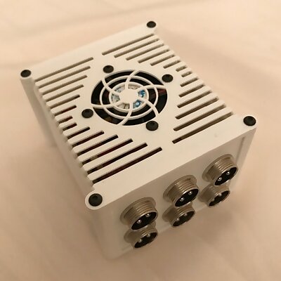 Arduino Uno  CNC Shield Enclosure with internal fan